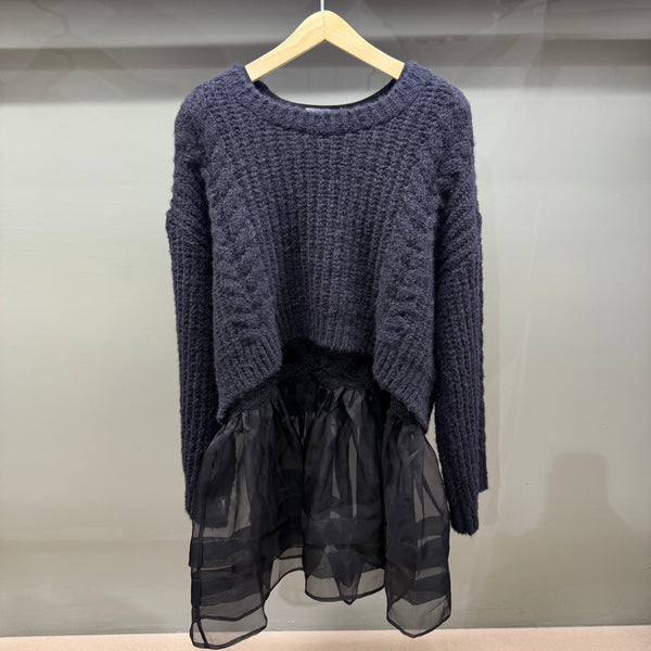 ABITO COMBINATO LANA E SETA