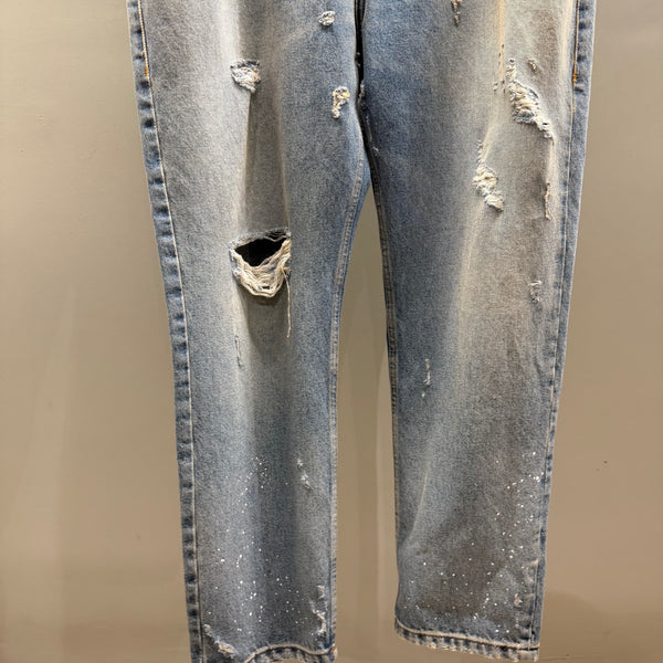 DENIM LOOSE MUSH BLUE