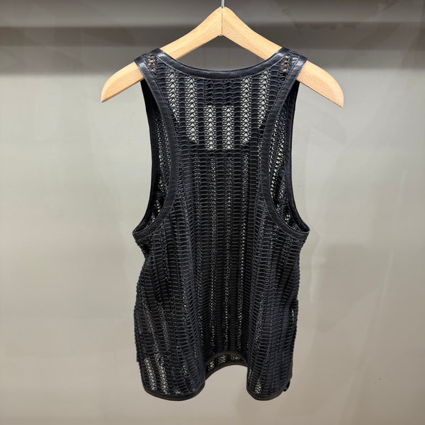 CANOTTA IN PELLE DI PECORA