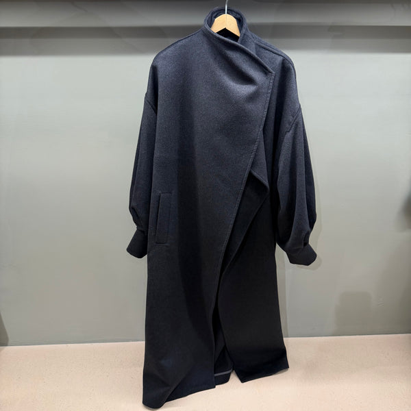 CAPPOTTO LUNGO MANICHE BALLOON