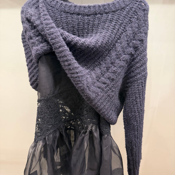 ABITO COMBINATO LANA E SETA