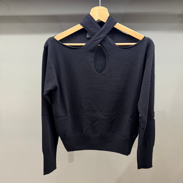 MAGLIA COLLO INCROCIATO