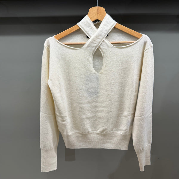 MAGLIA COLLO INCROCIATO