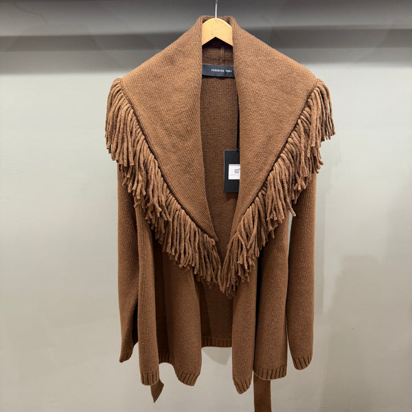 CARDIGAN CON FRANGE
